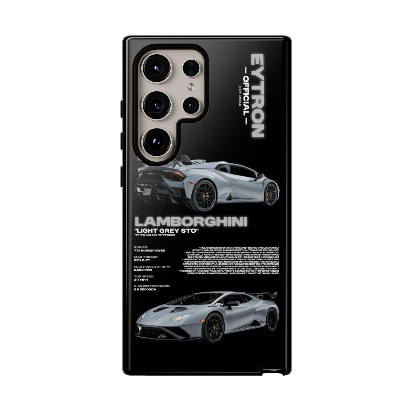 "Titanium Storm" Sturdy Case