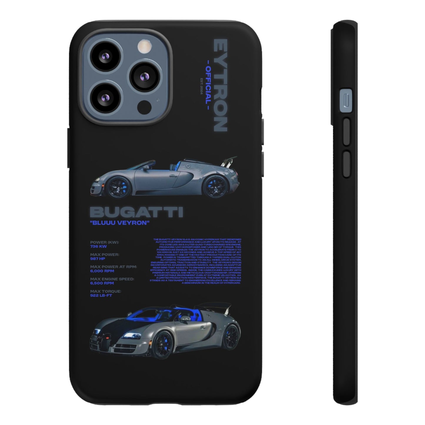 "Bluuu Veyron" Sturdy Case