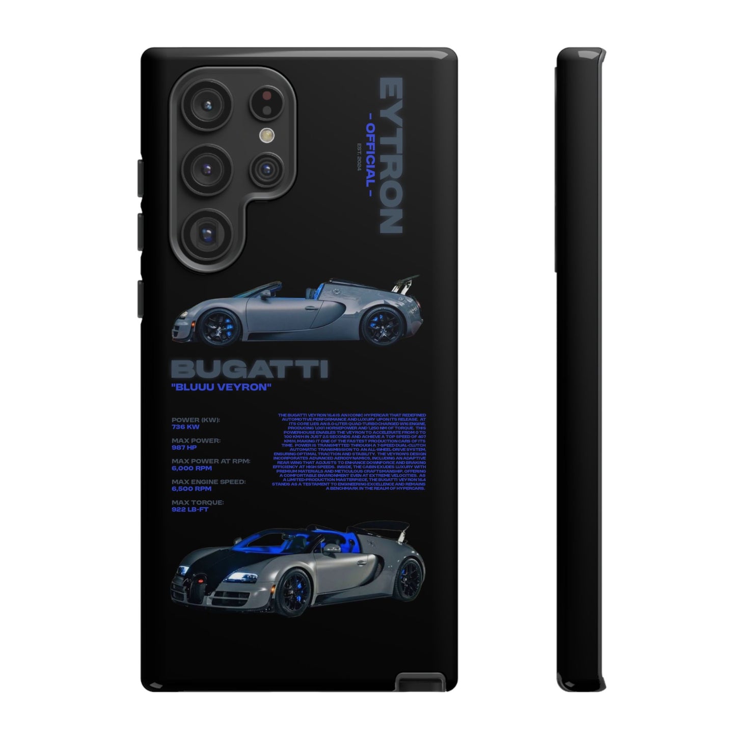 "Bluuu Veyron" Sturdy Case