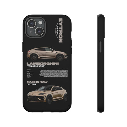 "Tan Gold Urus" Sturdy Case