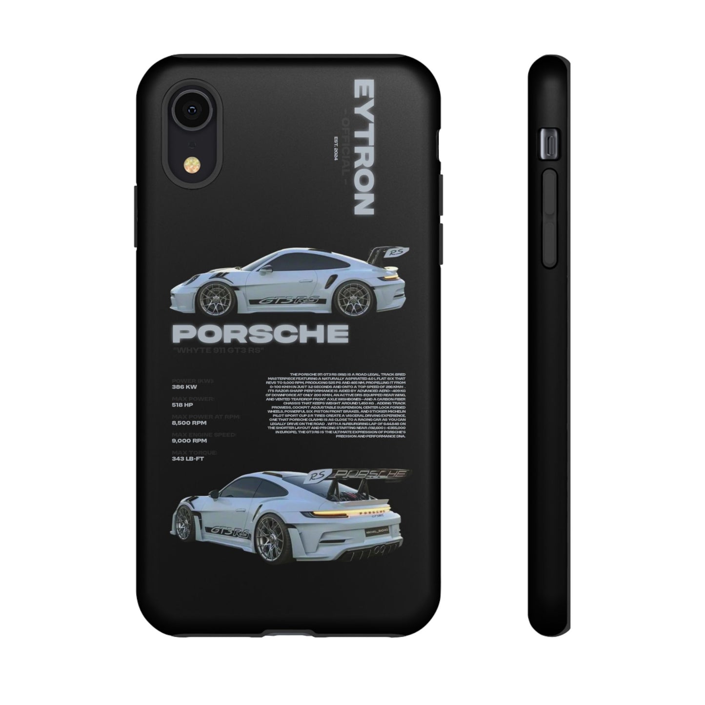 "Whyte 911 GT3 RS" Sturdy Case