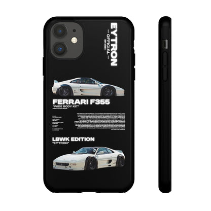 "Fiery White Moon" Sturdy Case