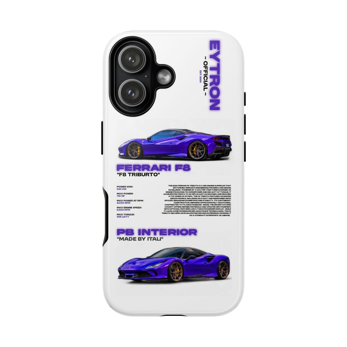 "F8 Triburto" Sturdy Case