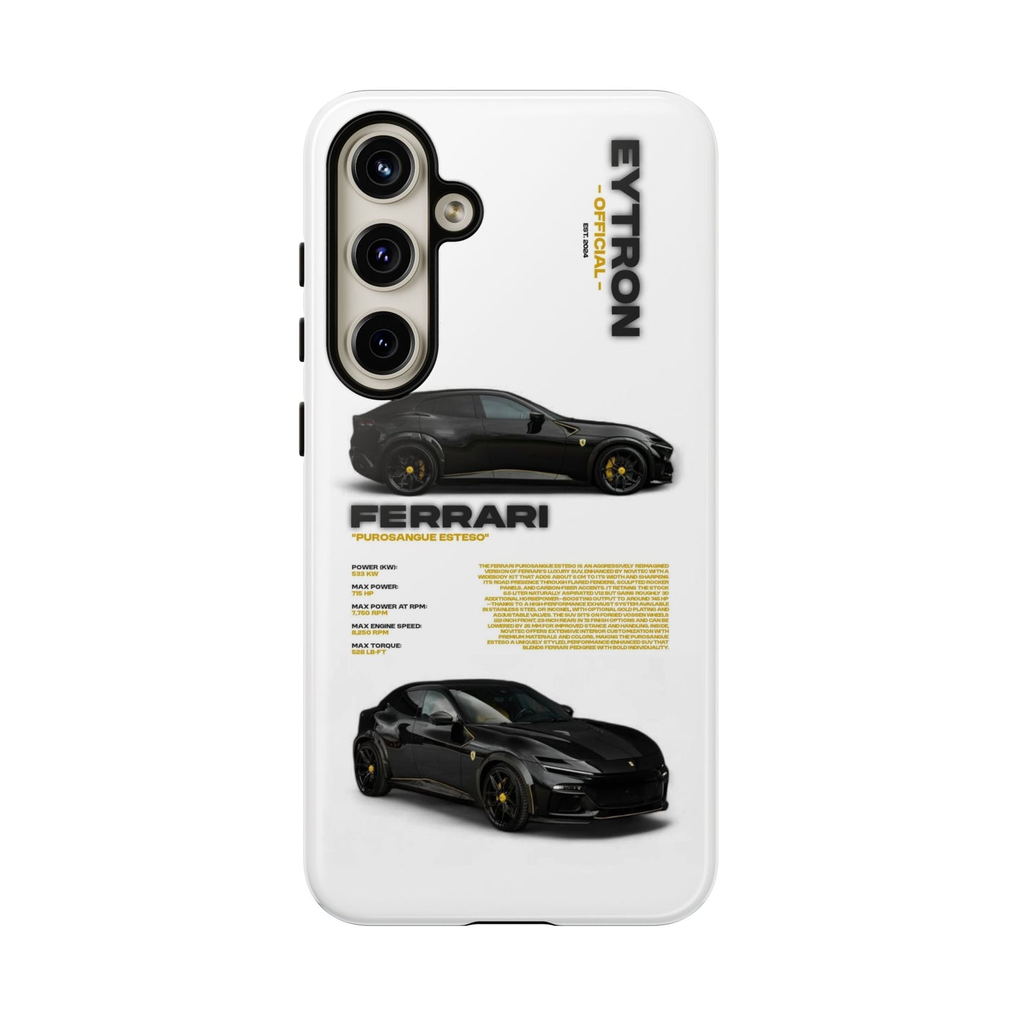 "Purosangue Esteso" Sturdy Case