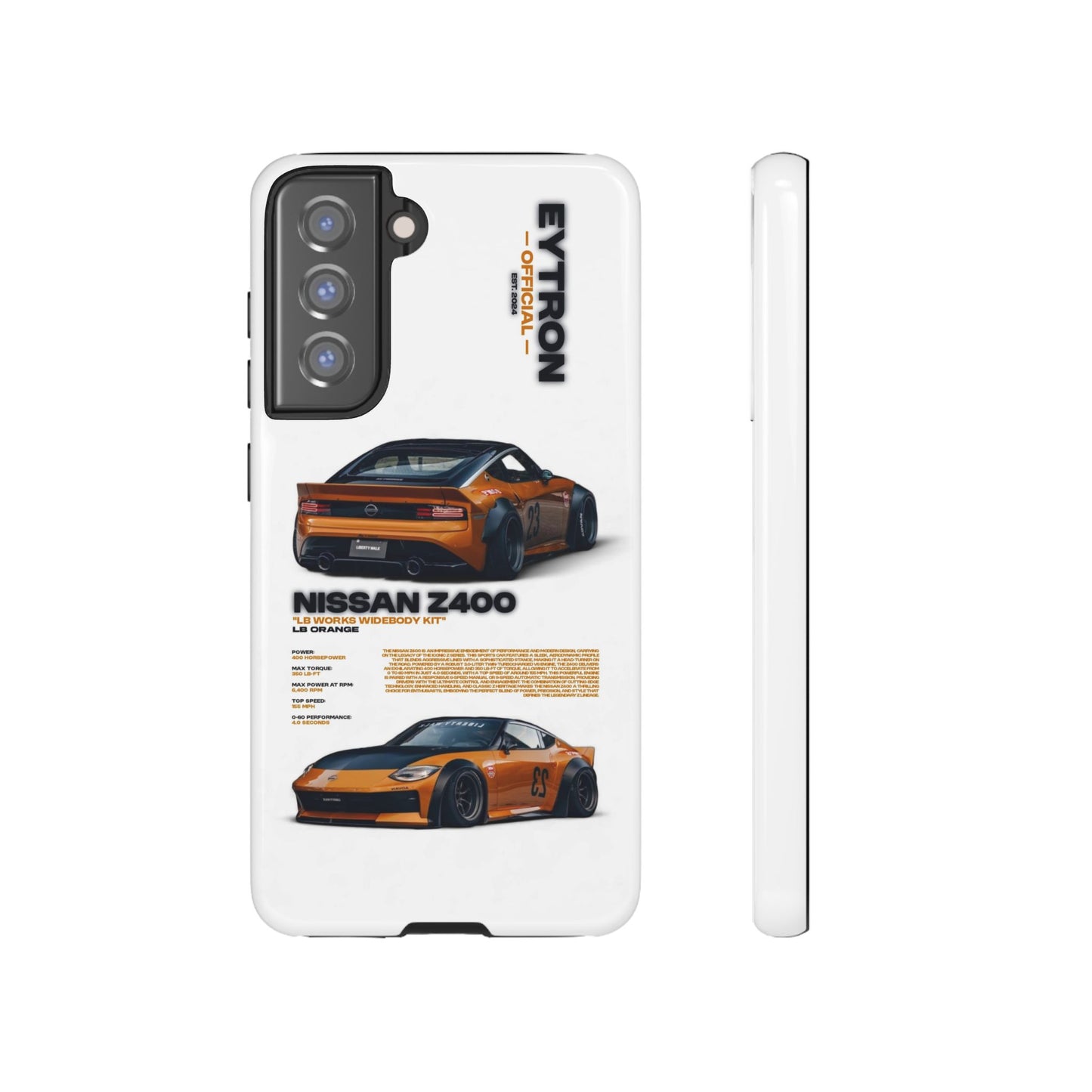"LB Orange" Sturdy Case