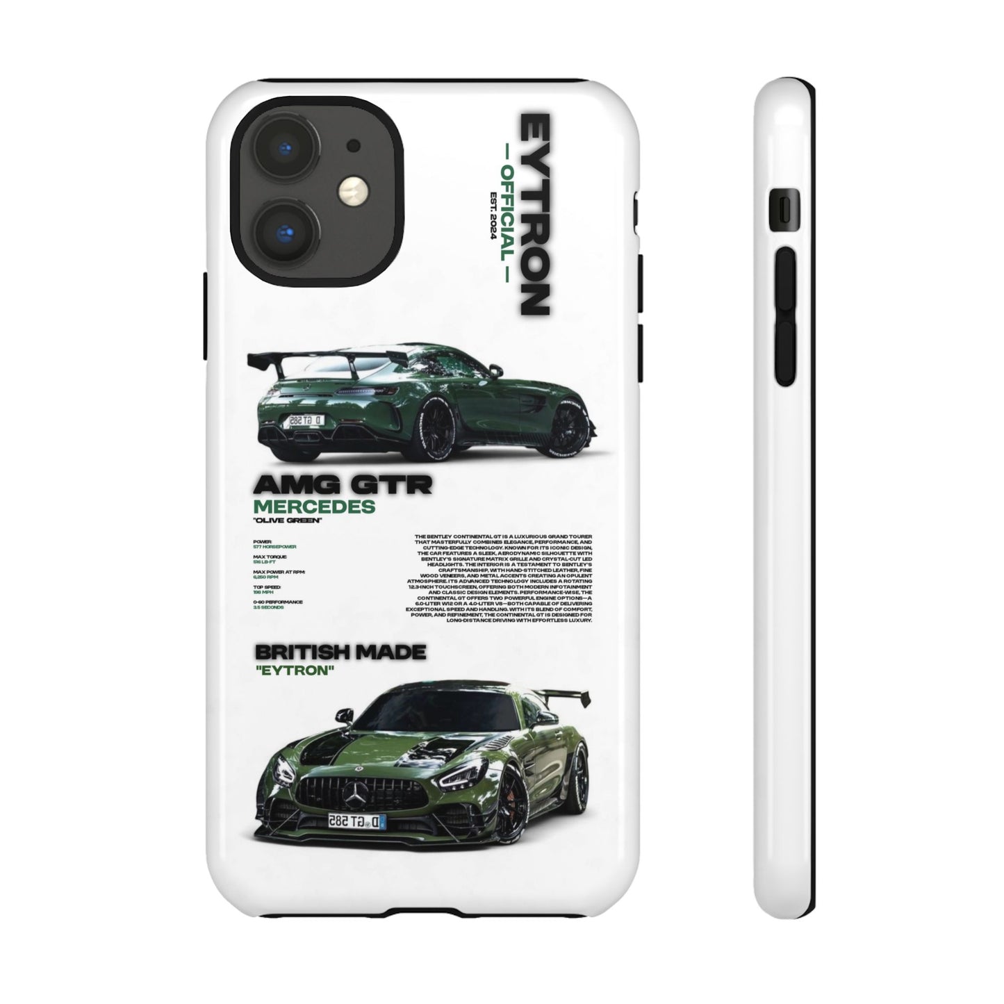 "Olive Green" Sturdy Case