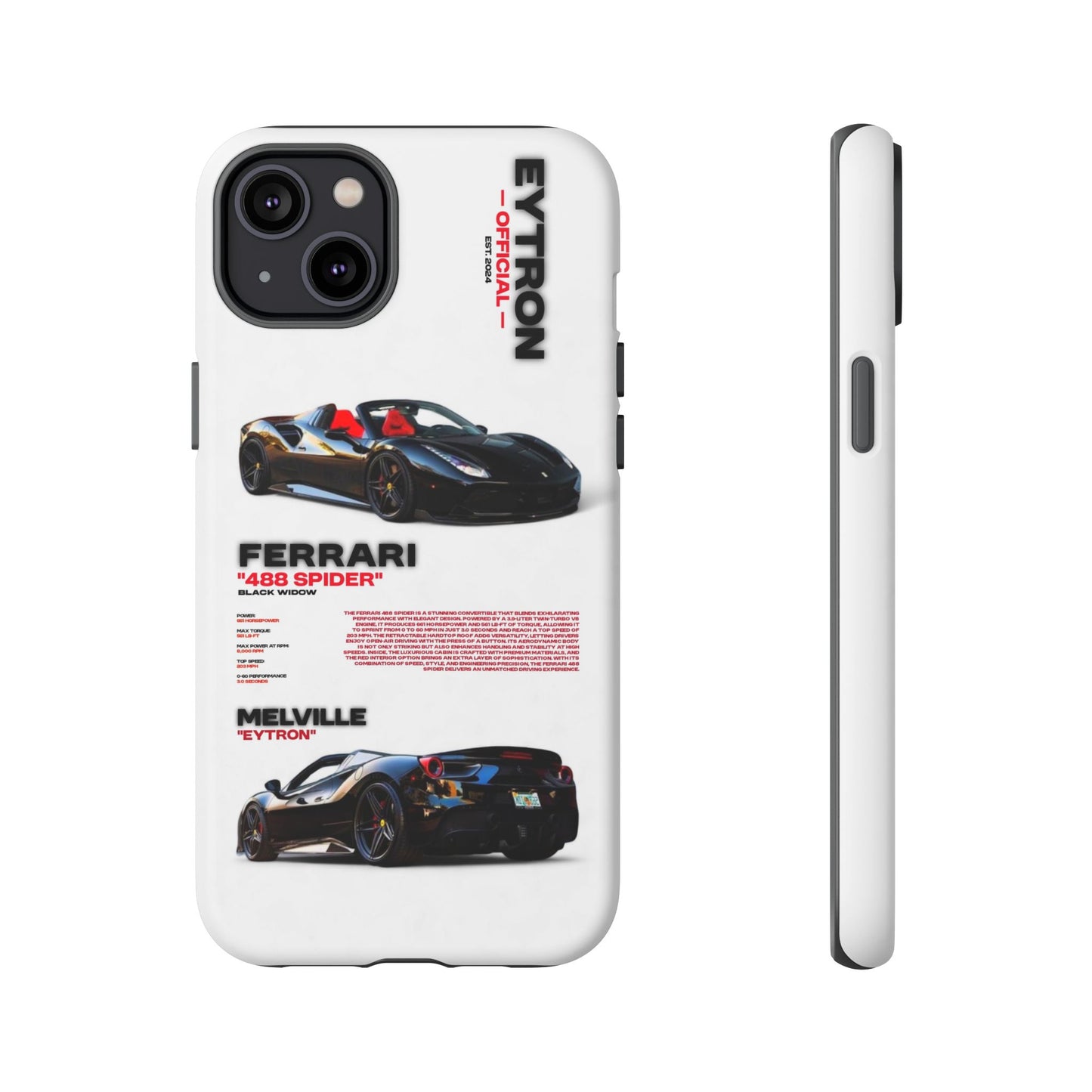 "Black Widow" Sturdy Case