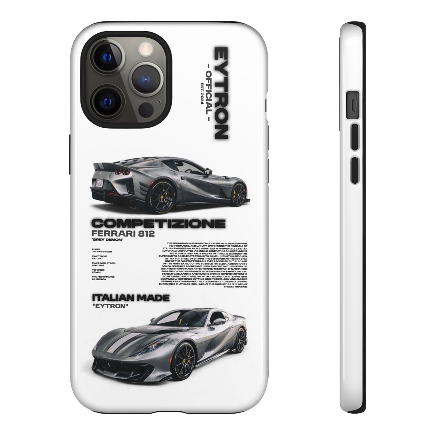 "Grey Demon" Sturdy Case