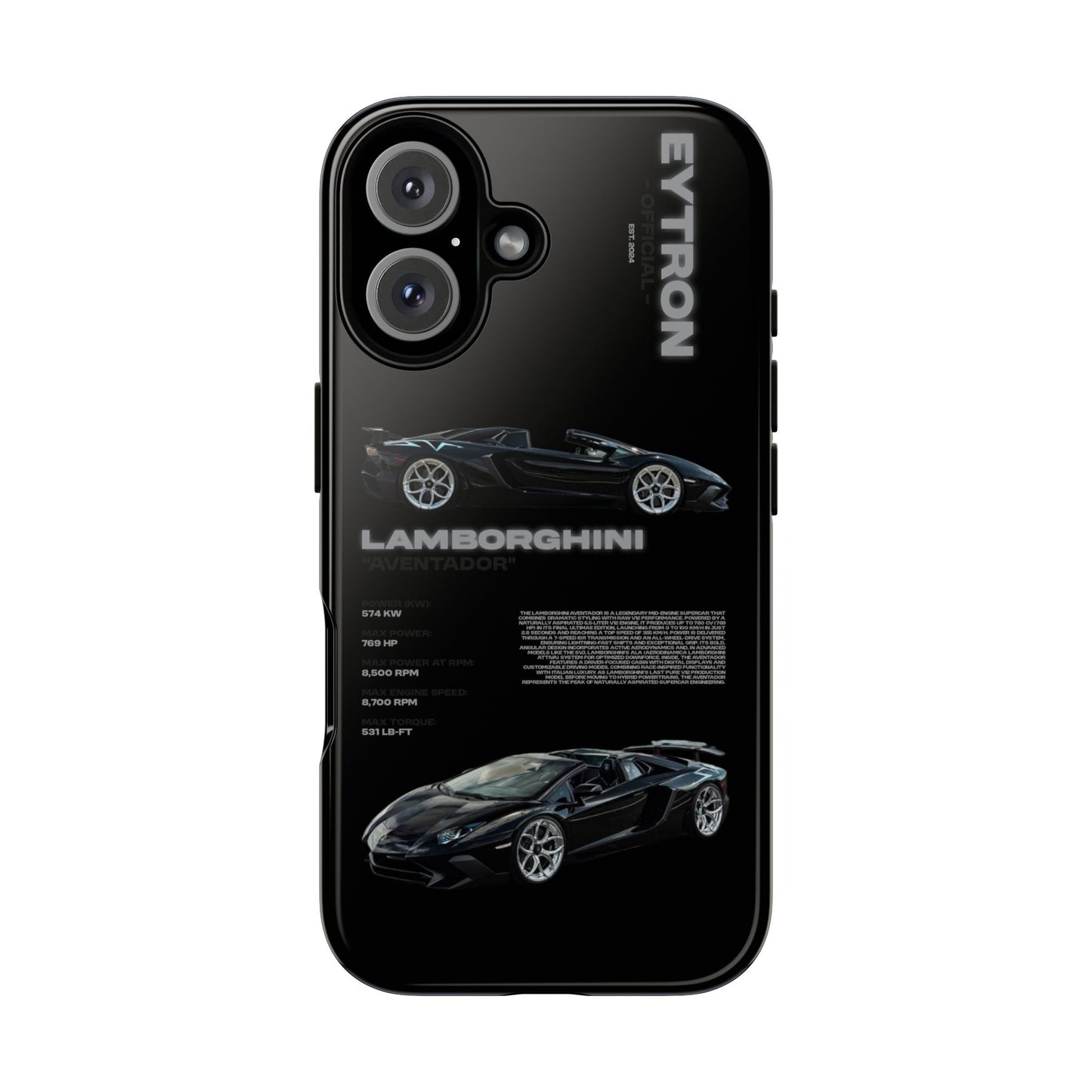 "Cielo Nero" Sturdy Case