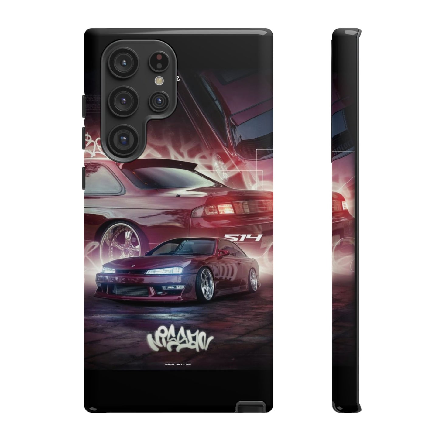 "Wine Red S14" JDM Case