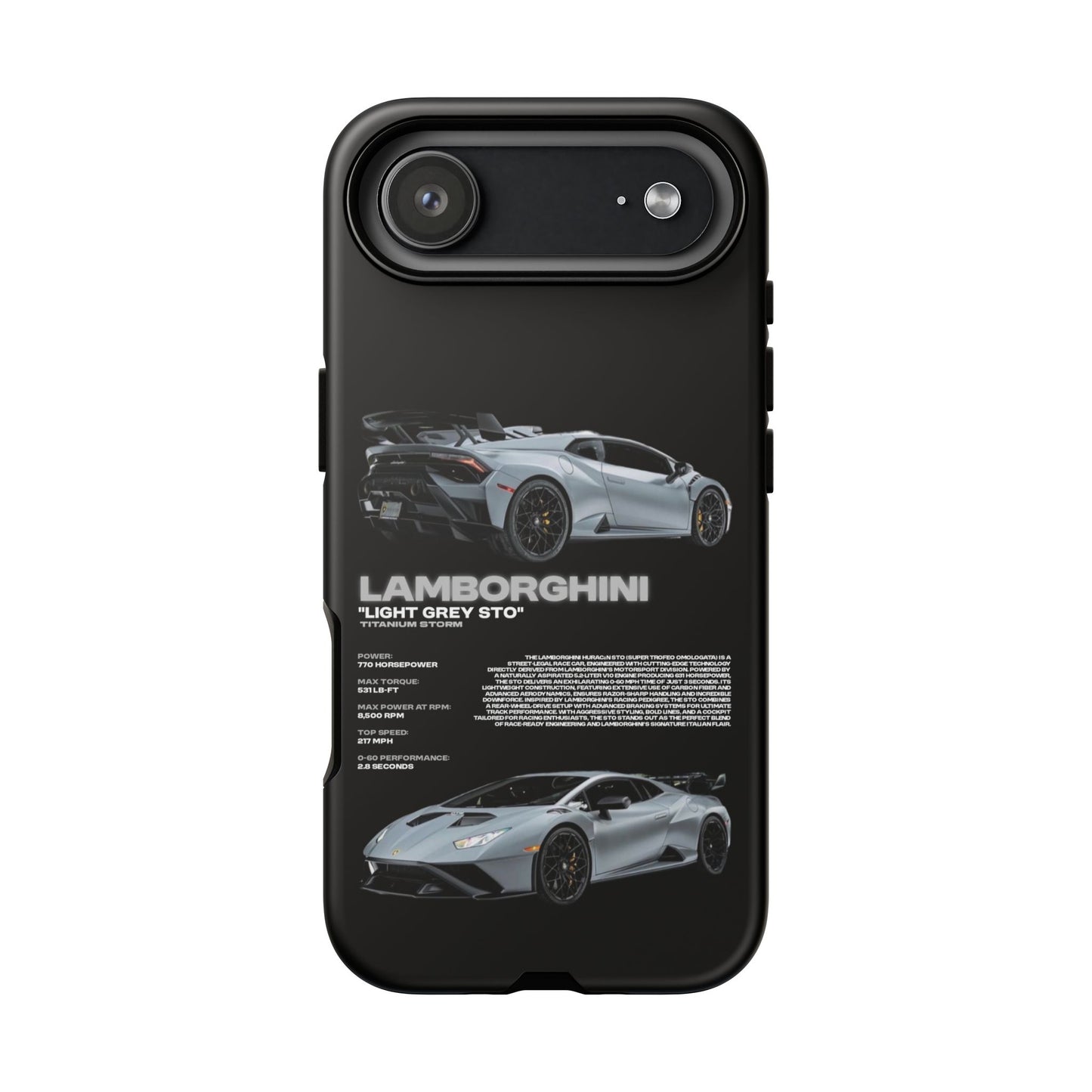 "Titanium Storm" Sturdy Case