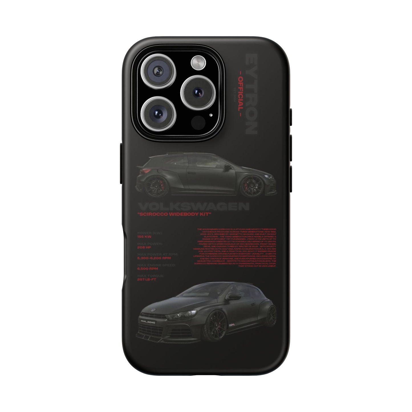 "Scirocco Widebody Kit" Sturdy Case