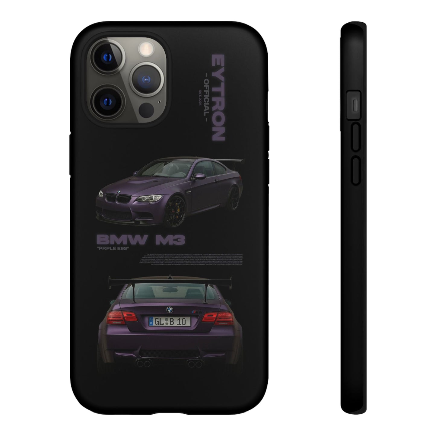 "PRPLE E92" Sturdy Case