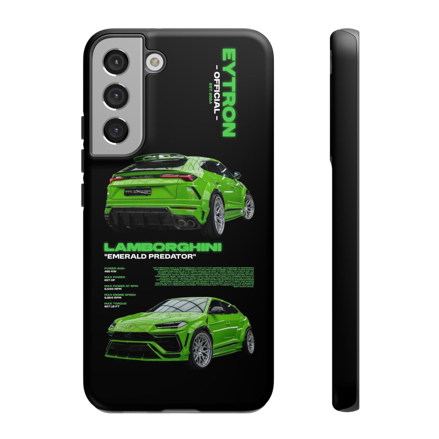 "Emerald Predator" Sturdy Case