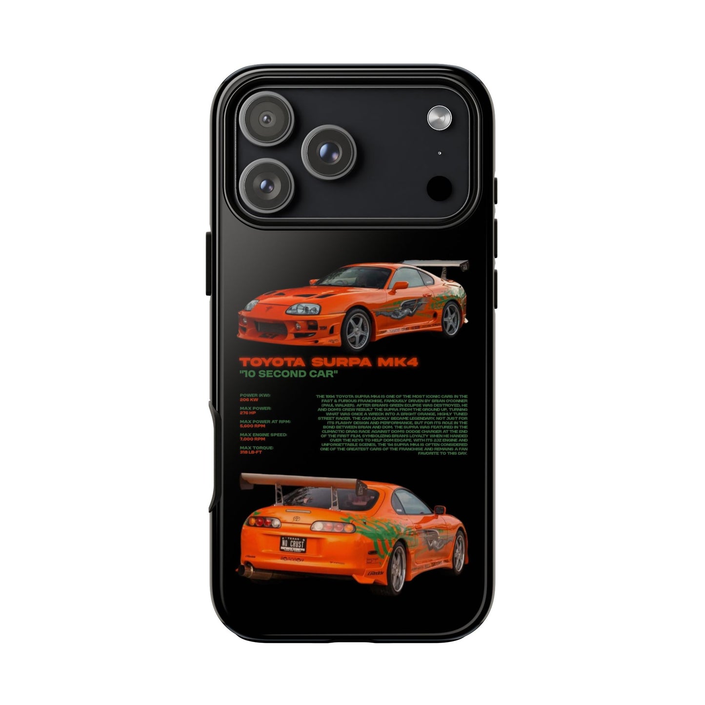 "10 Second Car" Sturdy Case