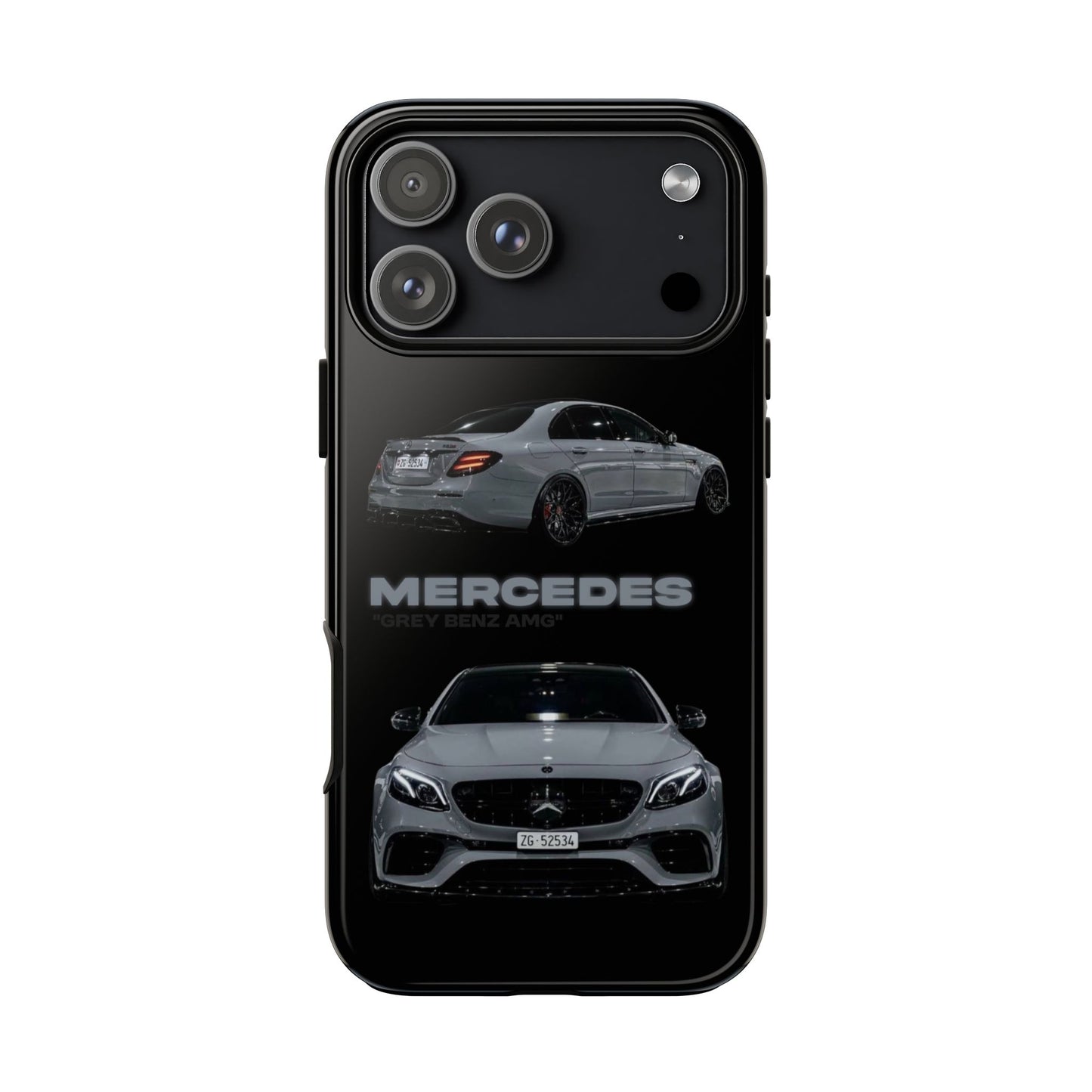 "Grey Benz AMG" Sturdy Case