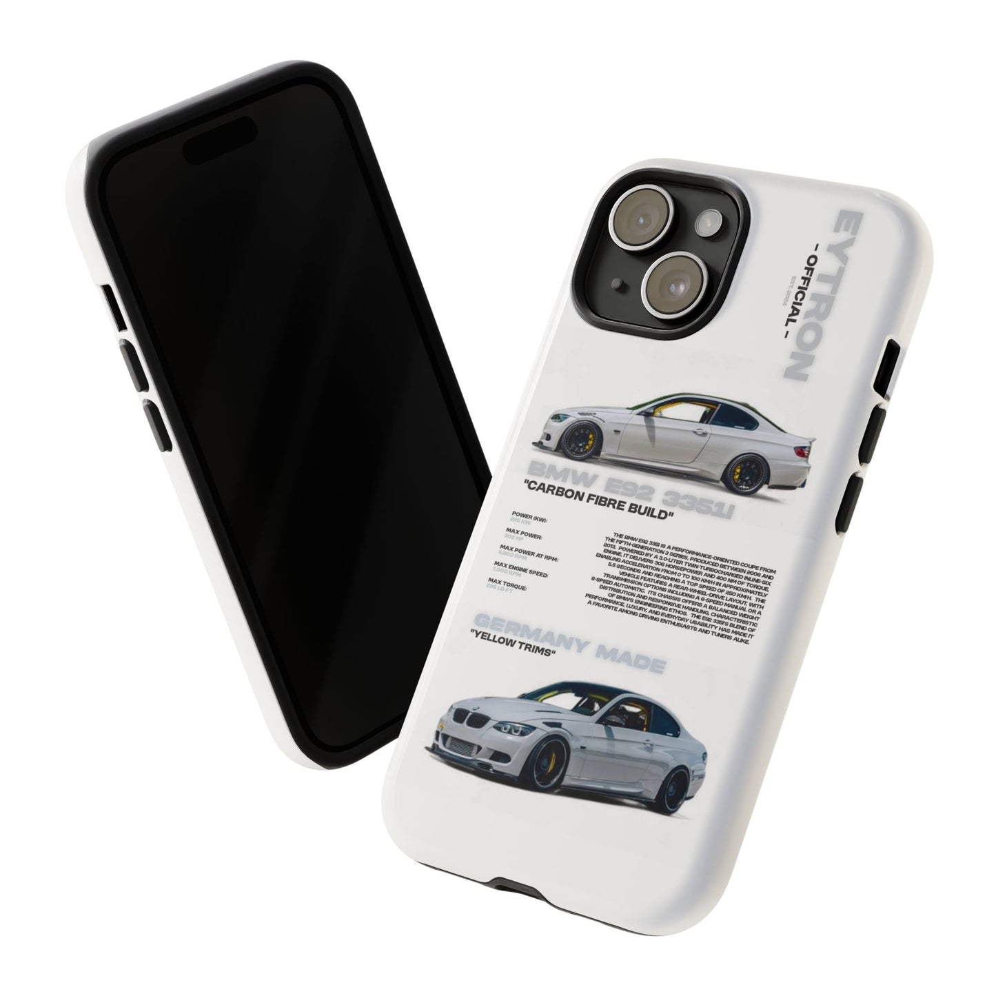 "Carbon E92" Sturdy Case