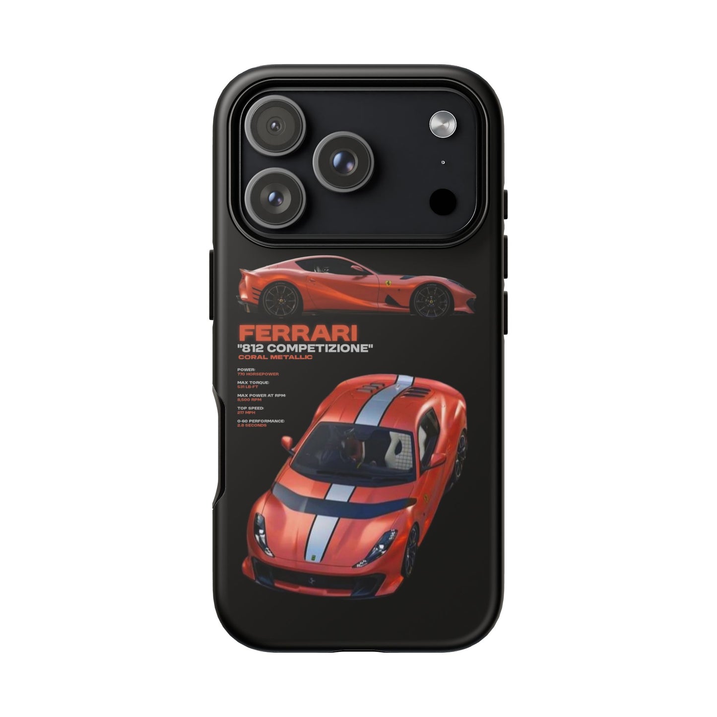 "Coral Metallic" Sturdy Case