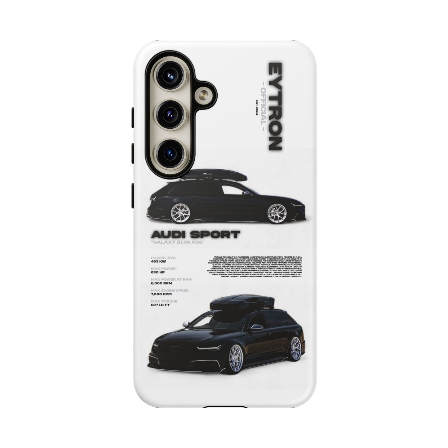 "Galaxy BLCK RS6" Sturdy Case