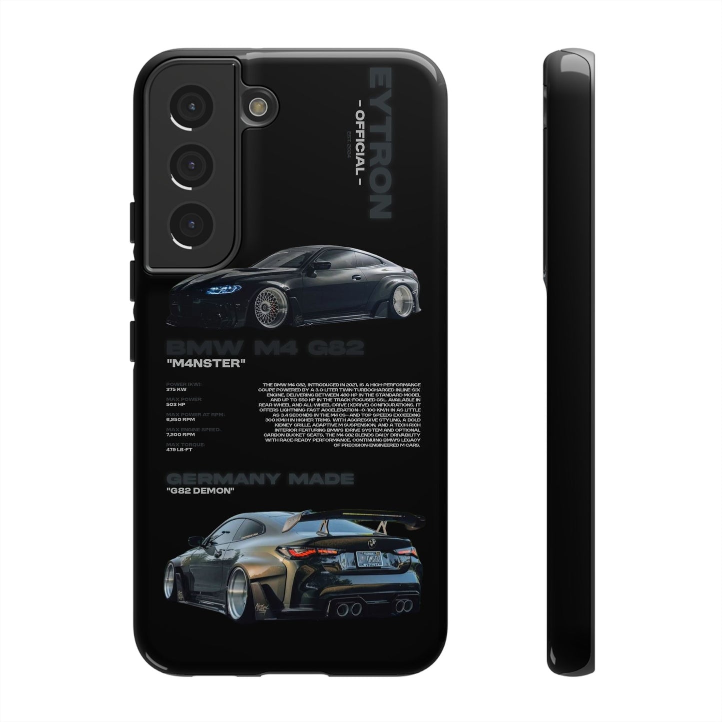 "M4nster" Sturdy Case