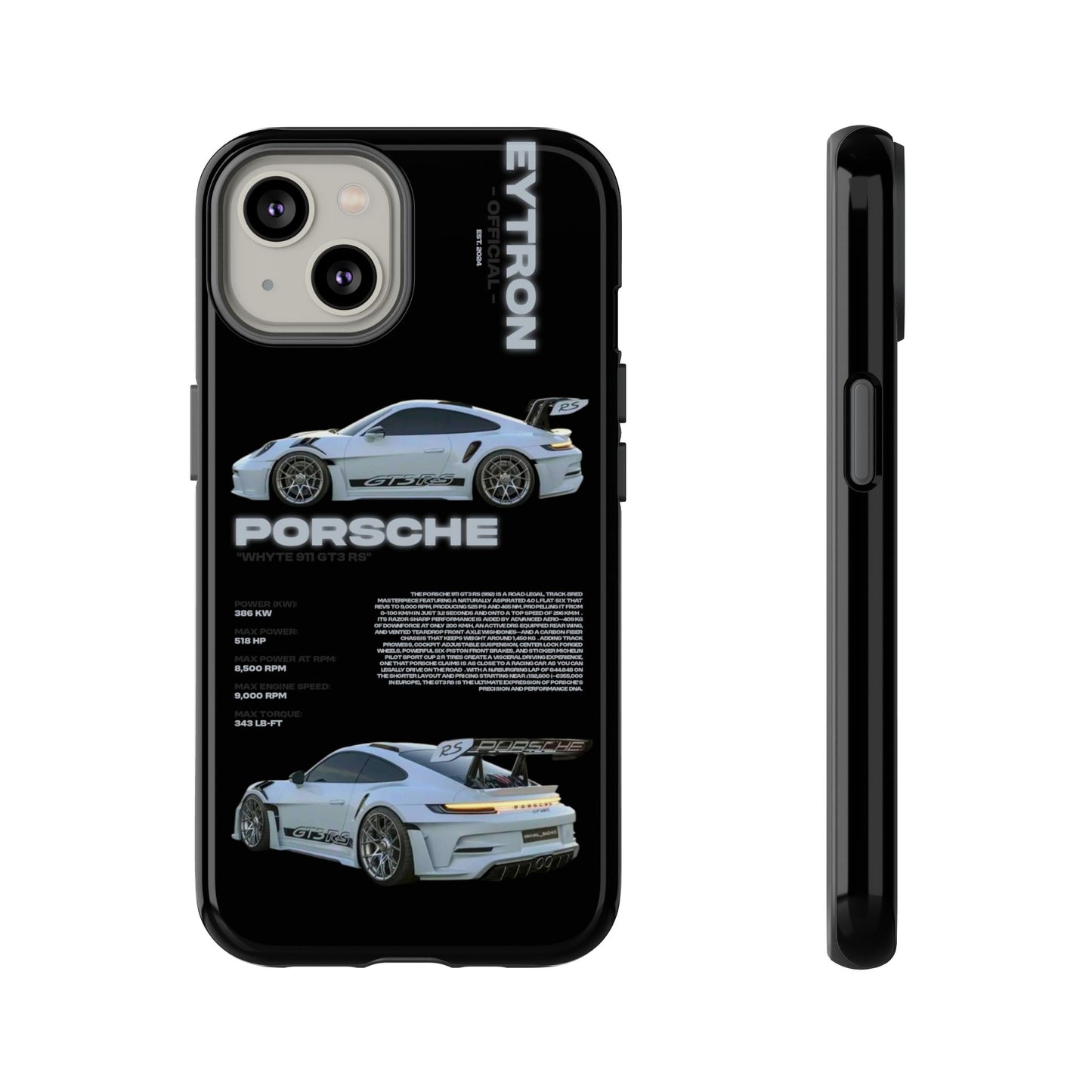 "Whyte 911 GT3 RS" Sturdy Case