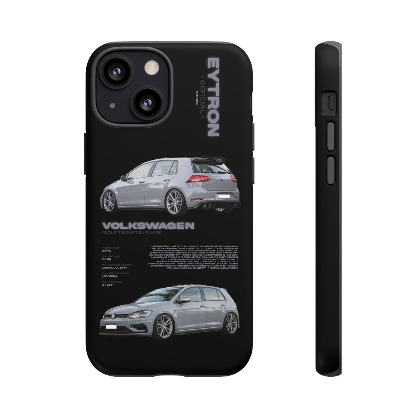 "Golf TSI MK7.5 / R Line" Sturdy Case