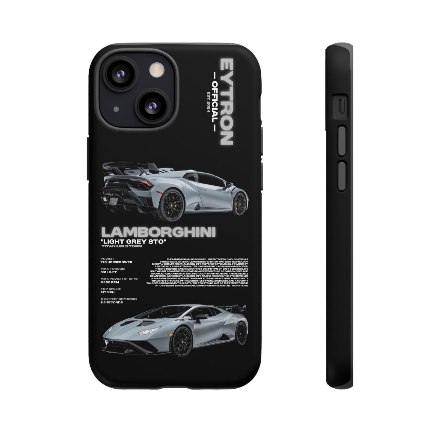 "Titanium Storm" Sturdy Case