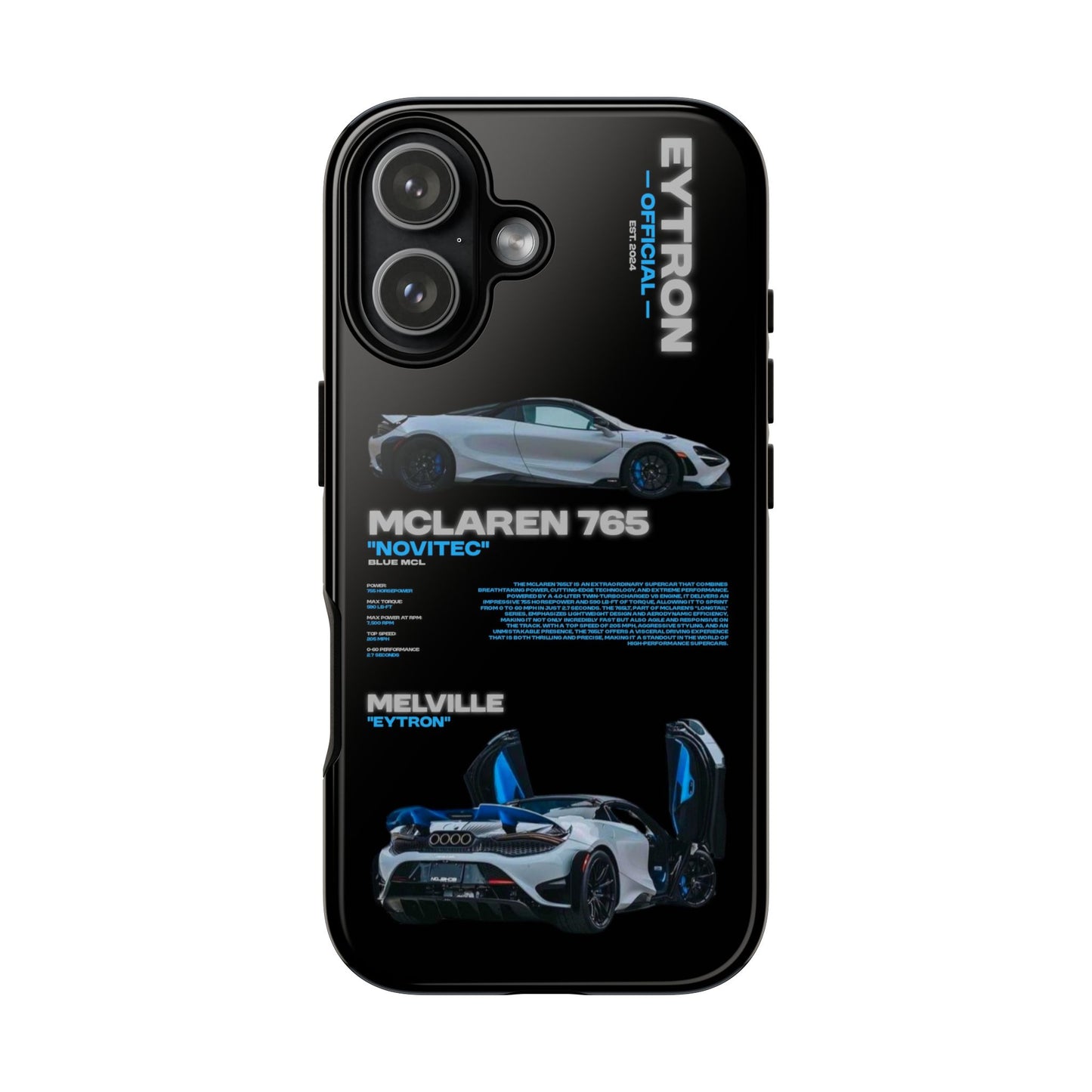 "Blue MCL" Sturdy Case