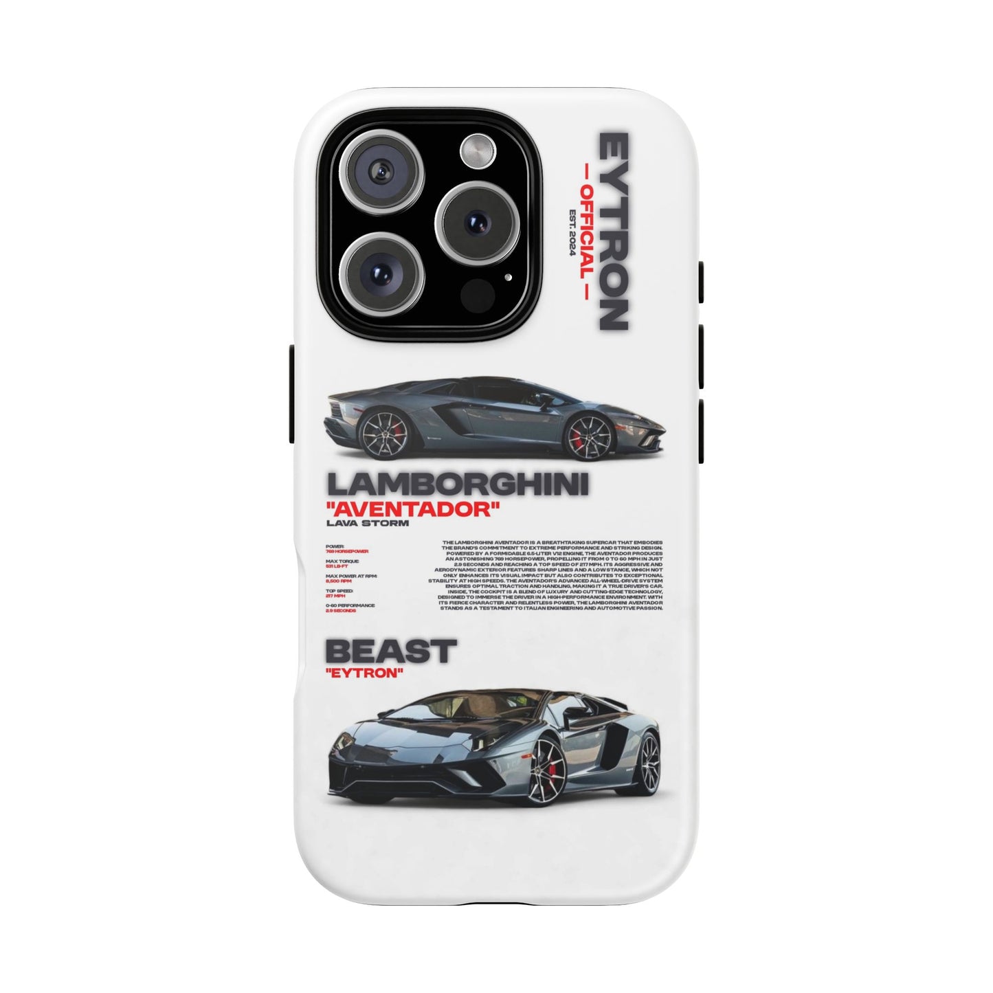 "Lava Storm" Sturdy Case