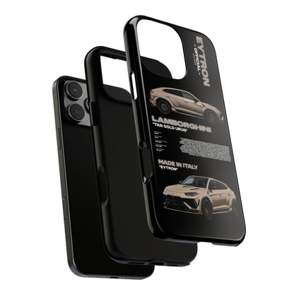 "Tan Gold Urus" Sturdy Case