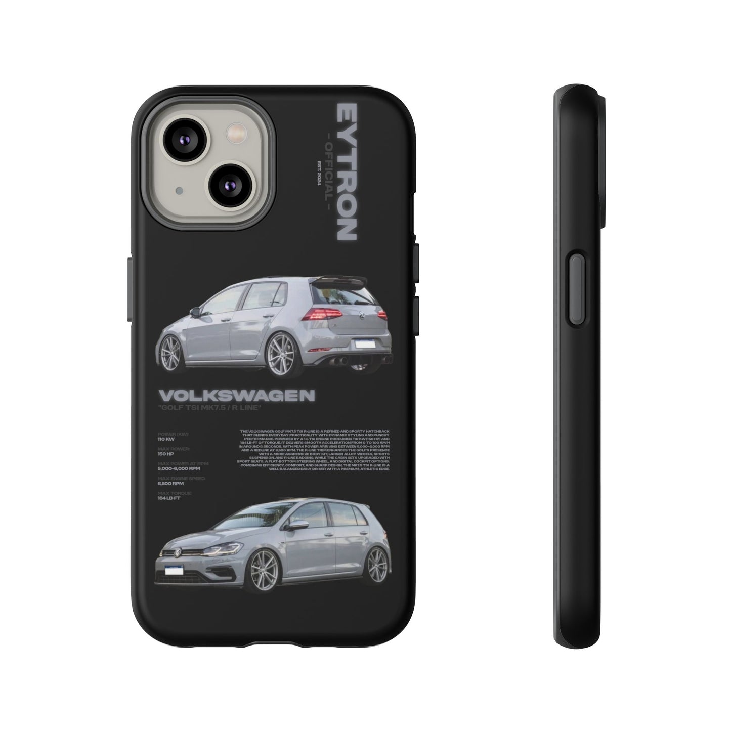 "Golf TSI MK7.5 / R Line" Sturdy Case