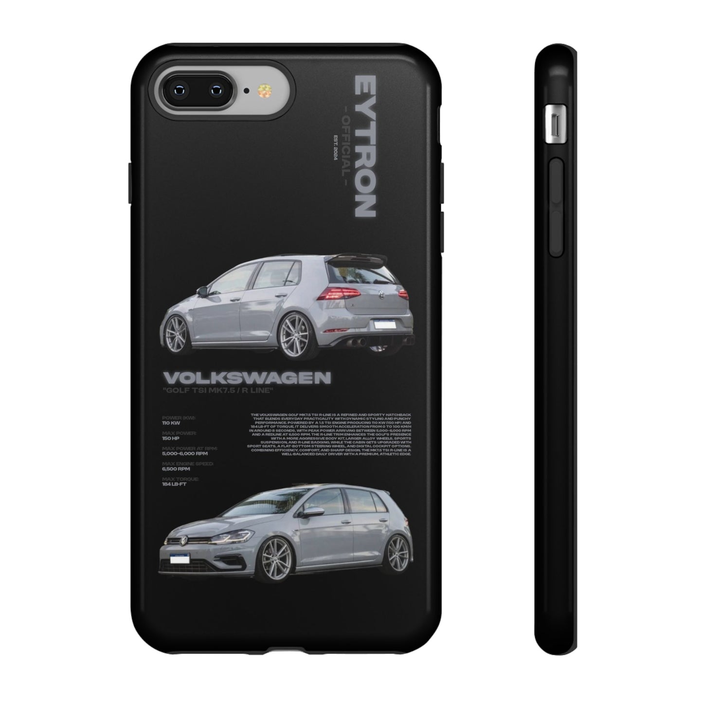 "Golf TSI MK7.5 / R Line" Sturdy Case