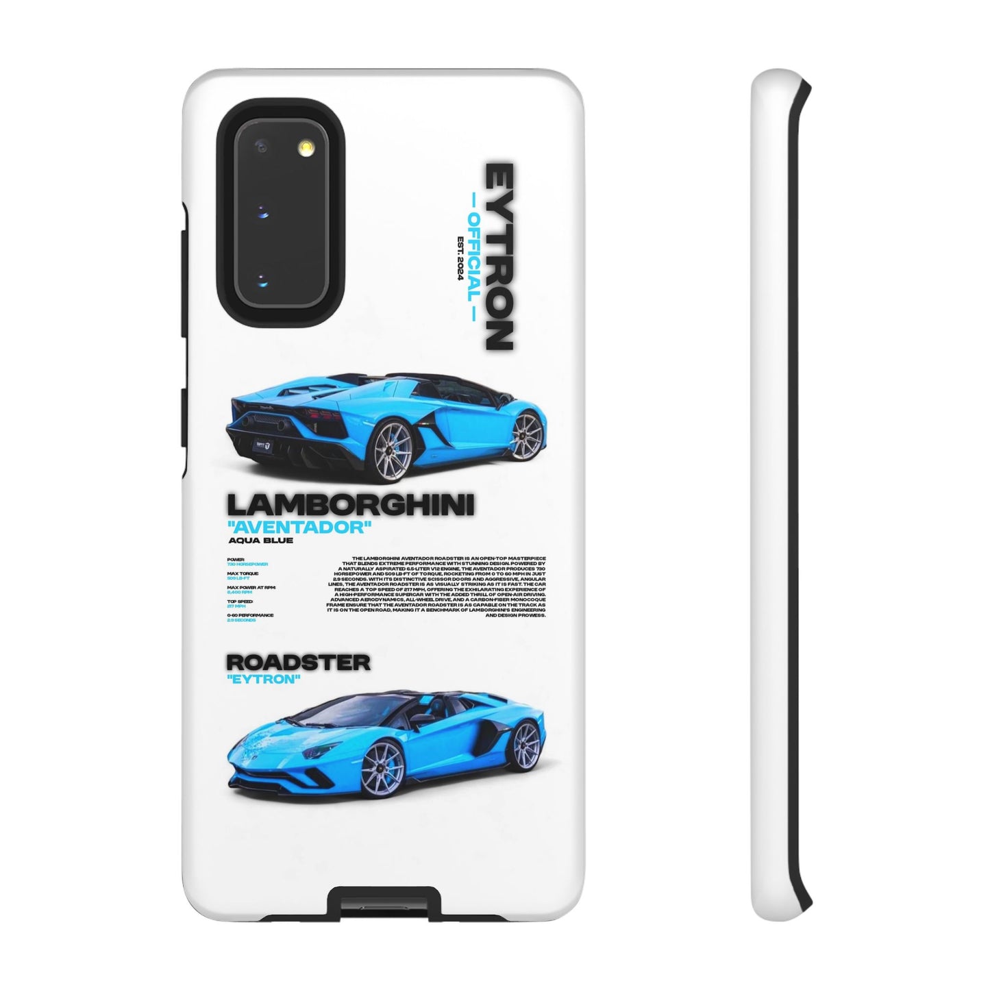 "Aqua Blue" Sturdy Case