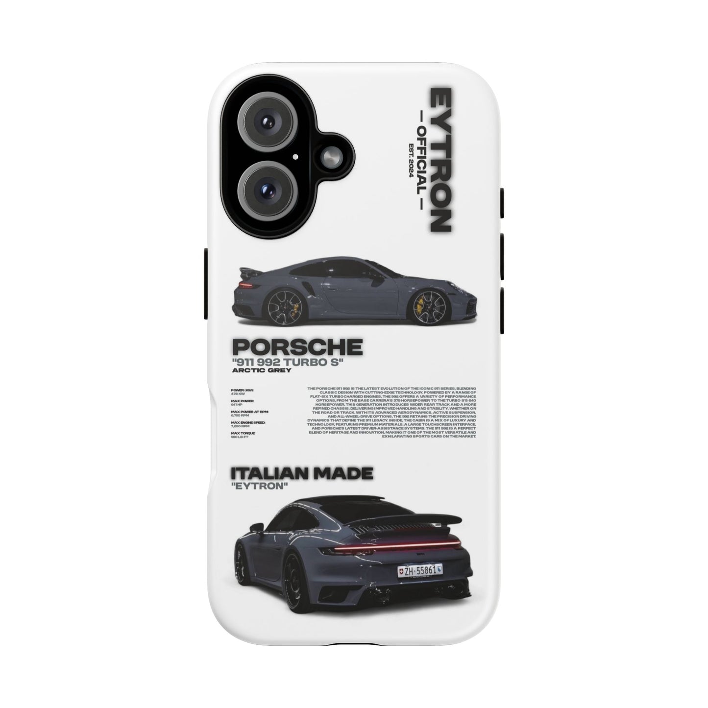 "Arctic Grey" Sturdy Case