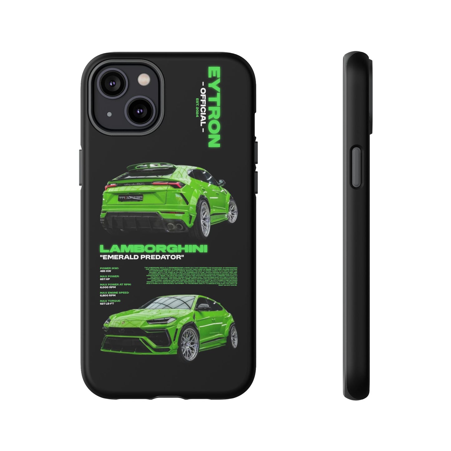 "Emerald Predator" Sturdy Case