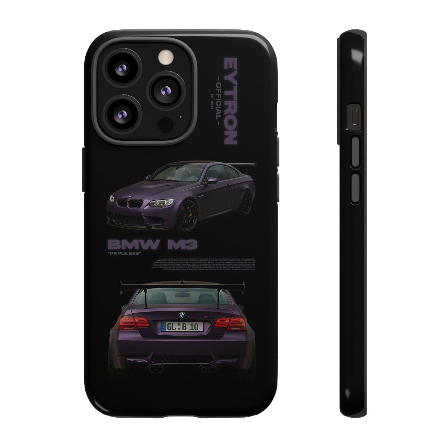 "PRPLE E92" Sturdy Case