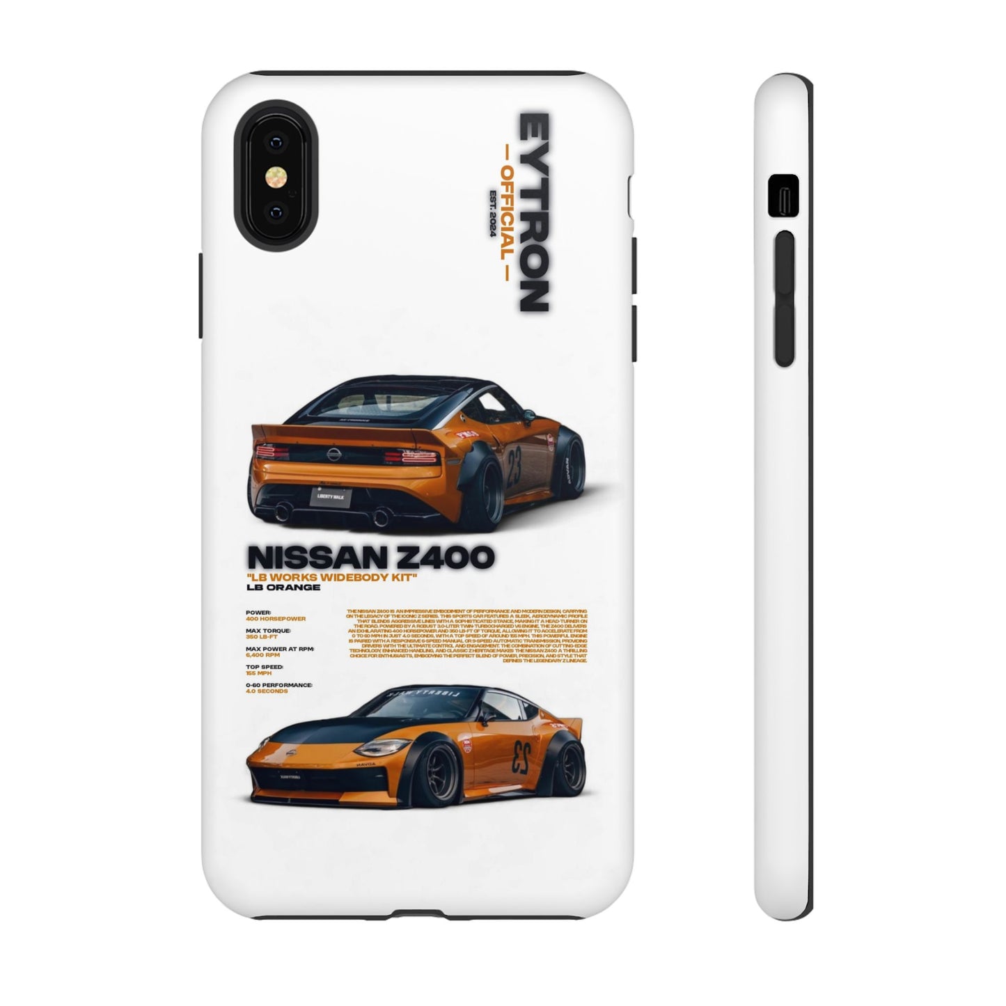 "LB Orange" Sturdy Case