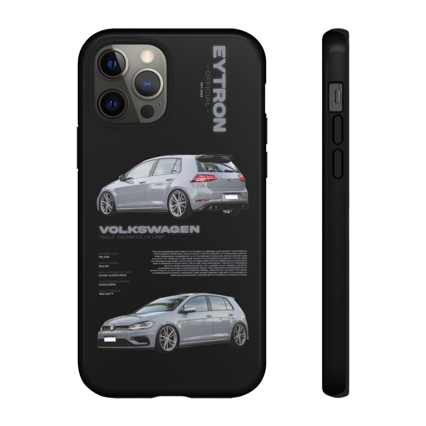 "Golf TSI MK7.5 / R Line" Sturdy Case