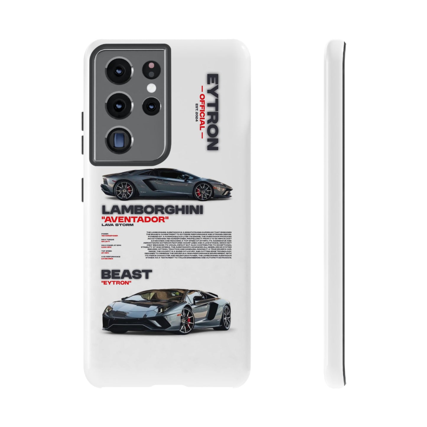 "Lava Storm" Sturdy Case