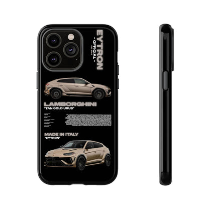"Tan Gold Urus" Sturdy Case