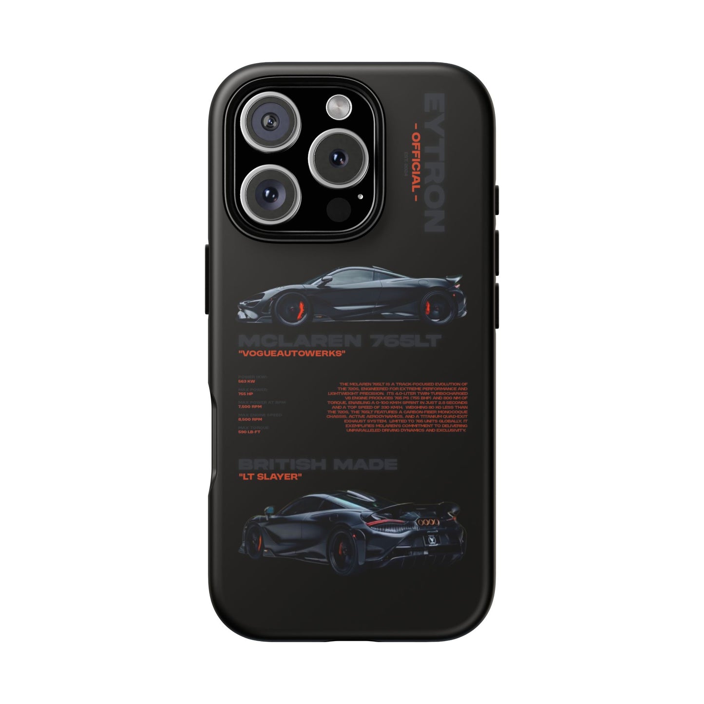 "LT Slayer" Sturdy Case