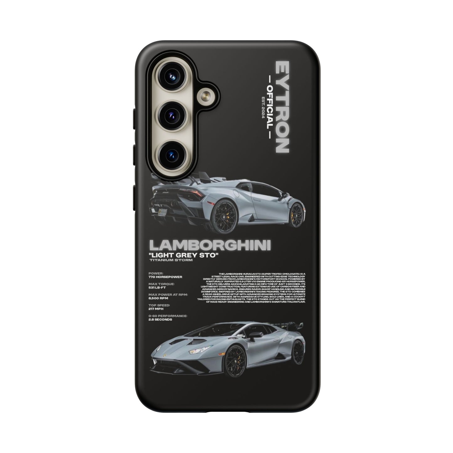 "Titanium Storm" Sturdy Case