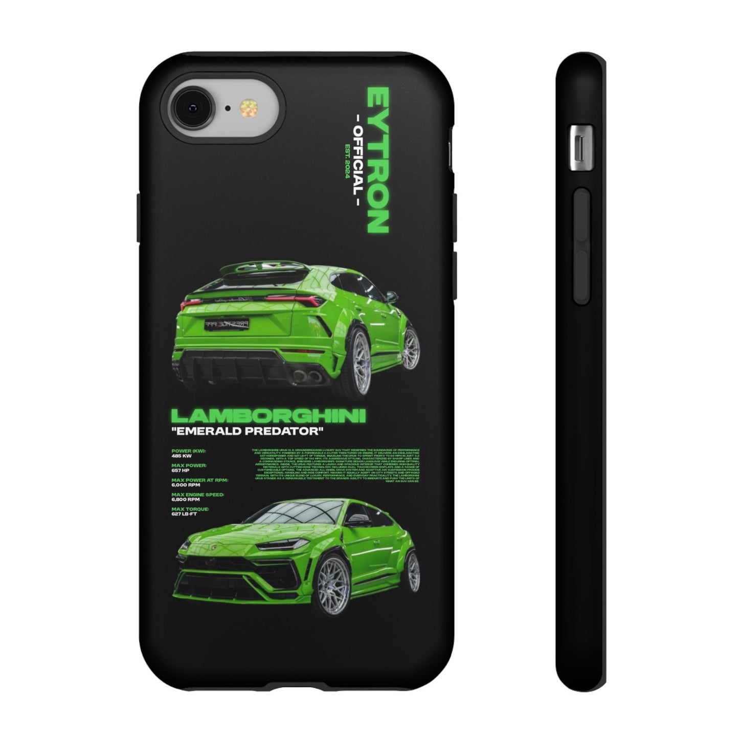"Emerald Predator" Sturdy Case