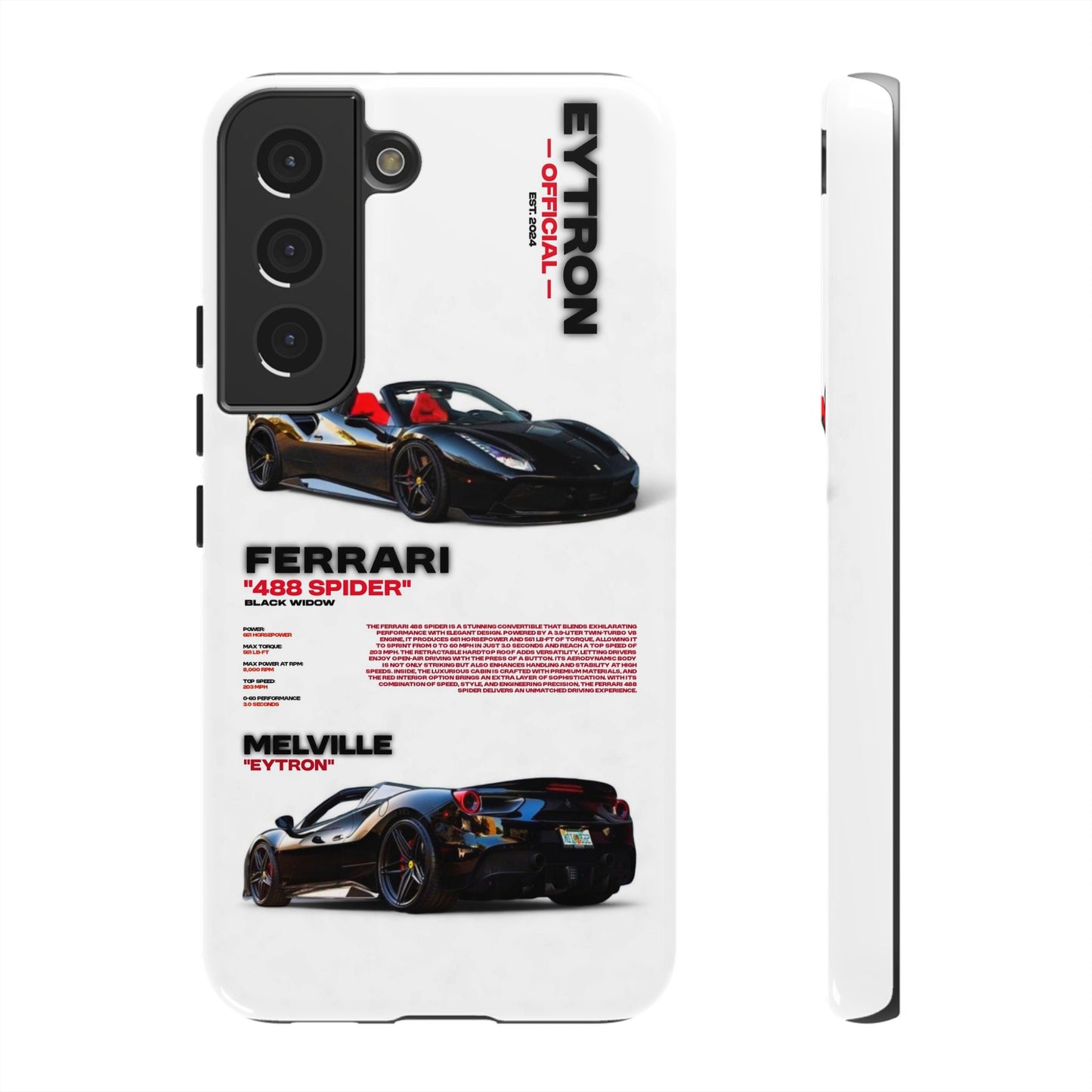"Black Widow" Sturdy Case