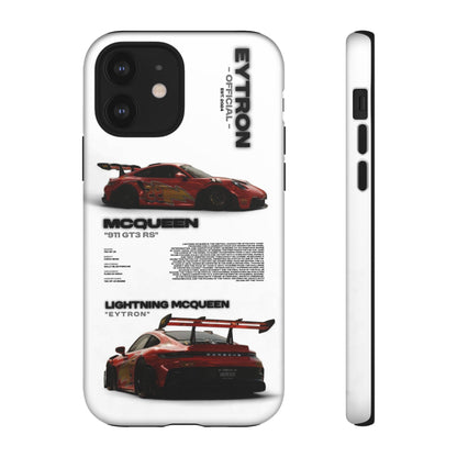 "McQueen" White Tough Case