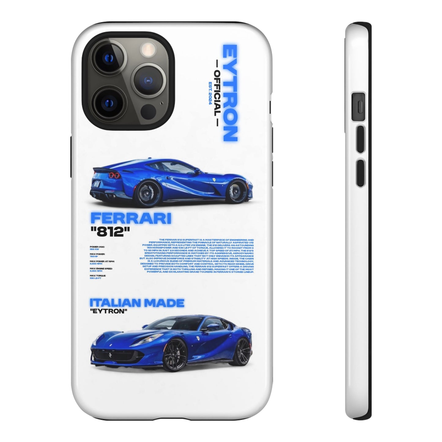 "Blue Thunder" Sturdy Case