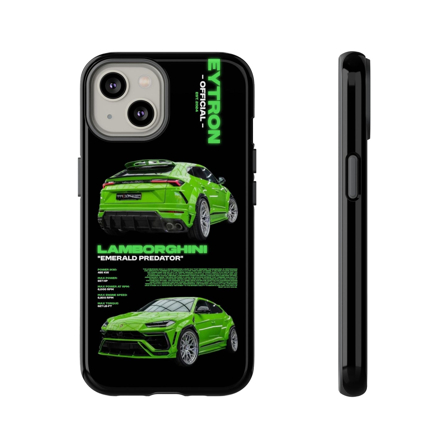 "Emerald Predator" Sturdy Case