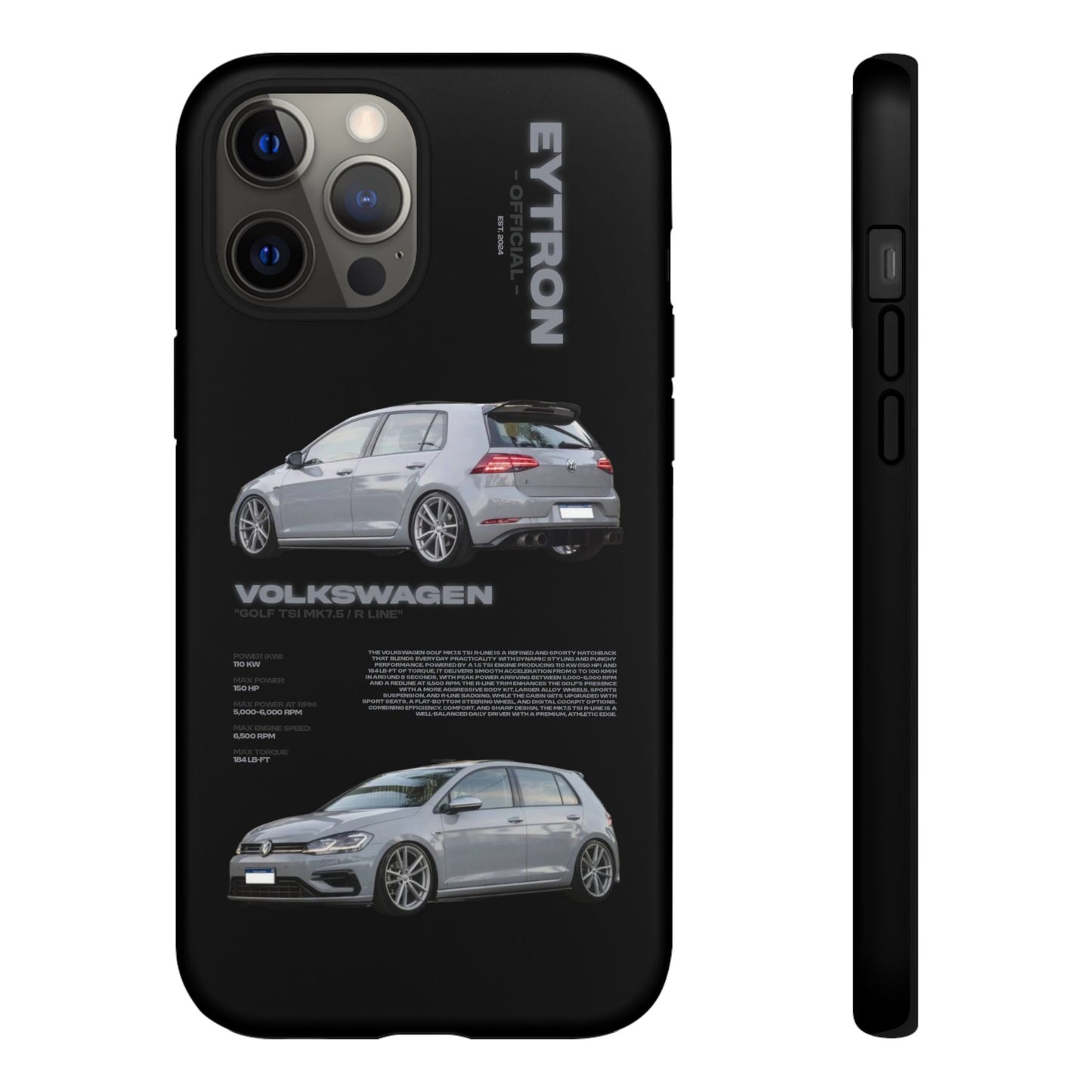 "Golf TSI MK7.5 / R Line" Sturdy Case