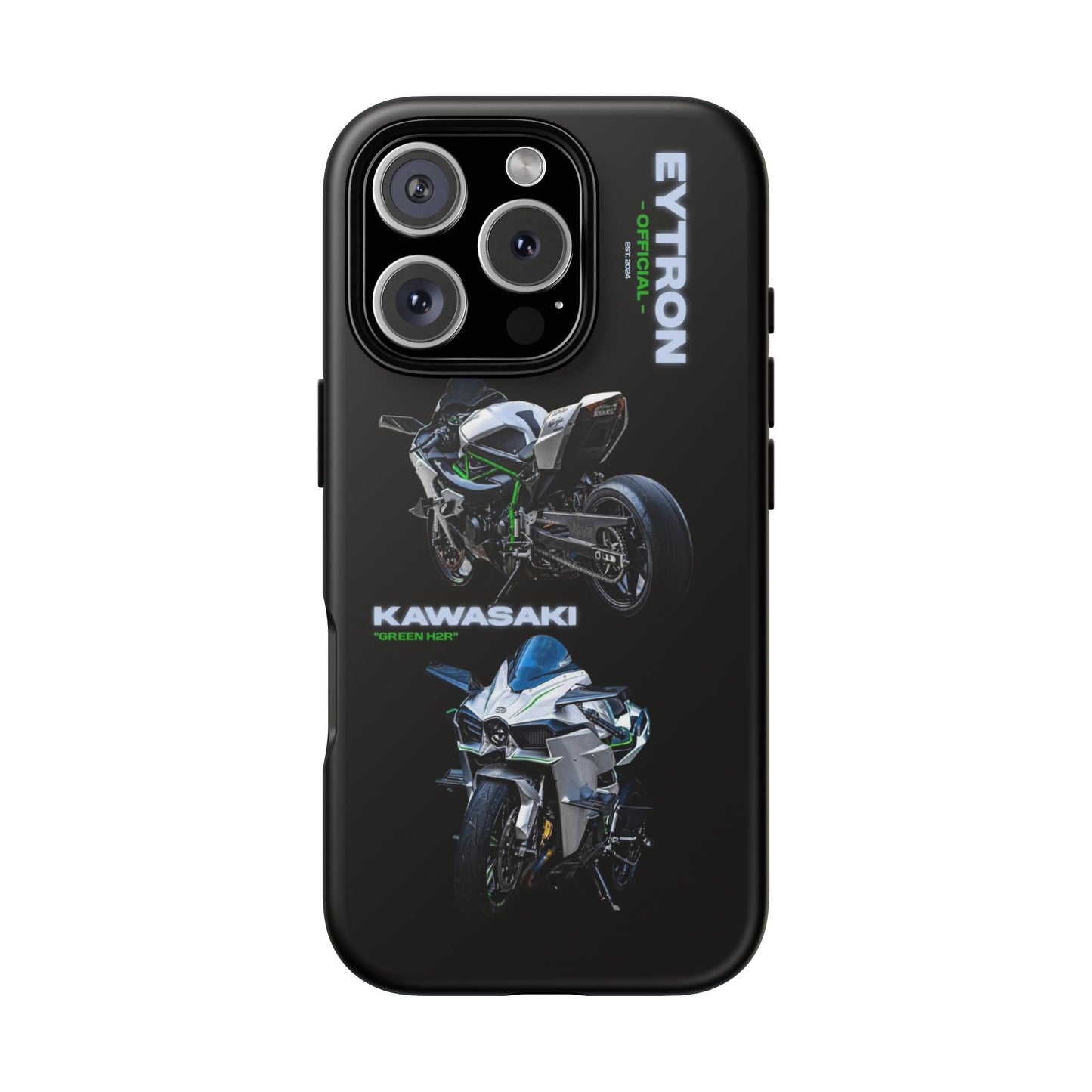 "Green H2R" Moto Case