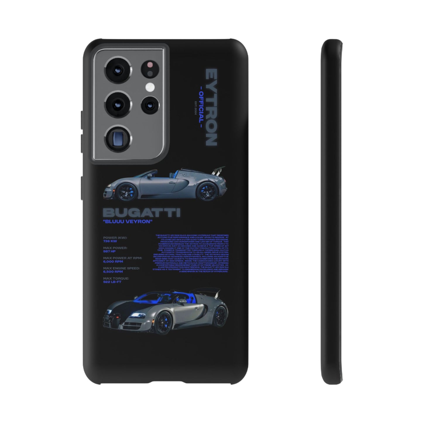 "Bluuu Veyron" Sturdy Case